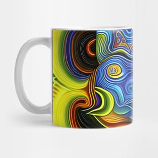 Dosed in the Machine (15) - Trippy Psychedelic Art Mug